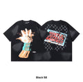 Hellstar "Hustle Loyalty Respect" John Cena Graphic Tee - Black