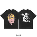 Hellstar Rodman Style Portrait Graphic Tee – Black