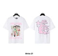 Hellstar "Paradise Girls" Anime Graphic Tee – White
